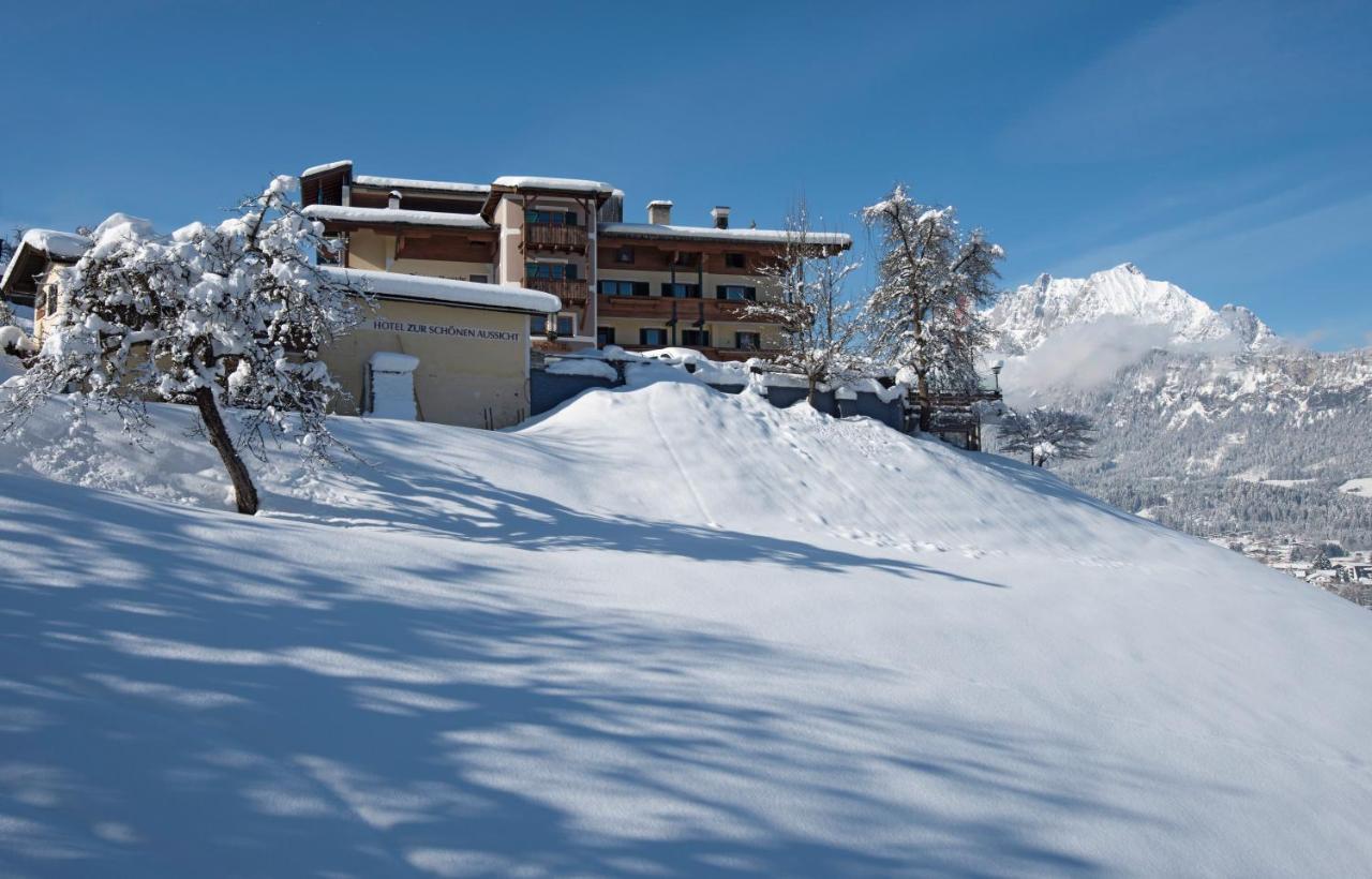 Hotel-Gasthof Zur Schoenen Aussicht Санкт Йохан ин Тирол Екстериор снимка