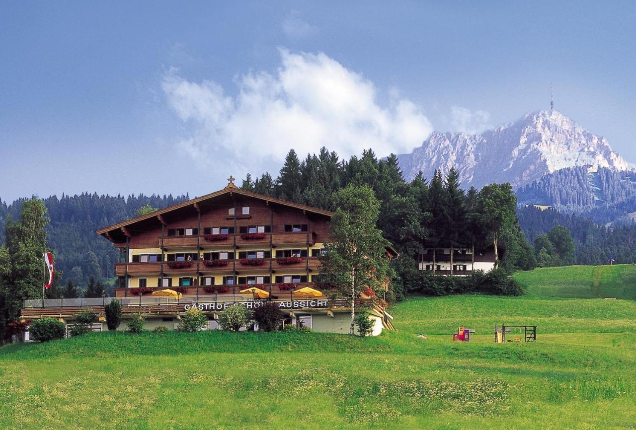 Hotel-Gasthof Zur Schoenen Aussicht Санкт Йохан ин Тирол Екстериор снимка